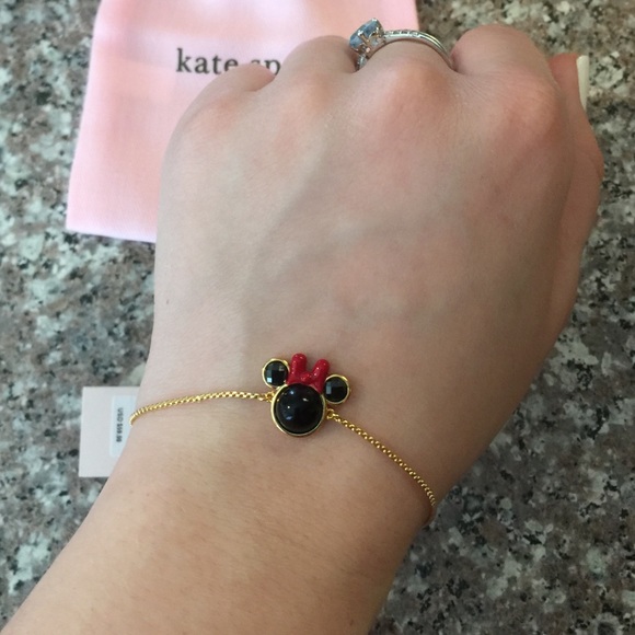 NWT Kate Spade Minnie Mouse Slider Bracelet - Picture 6 of 14